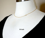 Indlæs billede til gallerivisning 14K Yellow Gold 1.35mm Cable Rope Bracelet Anklet Choker Necklace Pendant Chain
