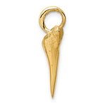 Charger l&#39;image dans la galerie, 14k Yellow Gold Shark Tooth Pendant Charm
