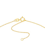 Ladda upp bild till gallerivisning, 14k Yellow Gold Mini Star of David Pendant Charm Necklace
