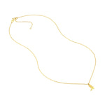 Carica l&#39;immagine nel visualizzatore di Gallery, 14k Yellow Gold Cowboy Cowgirl Boot Five Stars Pendant Charm Necklace
