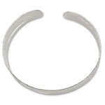 Afbeelding in Gallery-weergave laden, 925 Sterling Silver 23mm Fancy Hammered Contemporary Modern Cuff Bangle Bracelet

