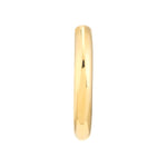 Załaduj obraz do przeglądarki galerii, 14k Yellow Rose White Gold J Round Hoop Post Earrings 25mm x 4mm
