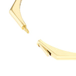 Carregar imagem no visualizador da galeria, 14k Yellow Gold Geometric Octagon Greek Key Hinged Bangle Bracelet
