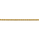 Φόρτωση εικόνας στο εργαλείο προβολής Συλλογής, 14K Yellow Gold 2.75mm Rope Bracelet Anklet Choker Necklace Pendant Chain
