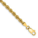 Carica l&#39;immagine nel visualizzatore di Gallery, 14k Yellow Gold 3.65mm Rope Bracelet Anklet Choker Necklace Pendant Chain
