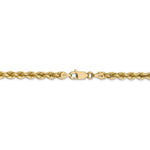 Kép betöltése a galériamegjelenítőbe: 14k Yellow Gold 4mm Rope Bracelet Anklet Choker Necklace Pendant Chain

