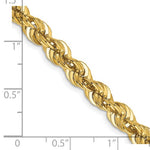 Ladda upp bild till gallerivisning, 14k Yellow Gold 6mm Rope Bracelet Anklet Choker Necklace Pendant Chain
