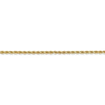 Carregar imagem no visualizador da galeria, 14k Yellow Gold 2mm Diamond Cut Rope Bracelet Anklet Choker Necklace Pendant Chain
