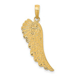 Załaduj obraz do przeglądarki galerii, 14k Yellow Gold Angel Wing Pendant Charm
