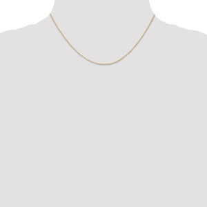 14K Yellow Gold 0.5mm Thin Curb Bracelet Anklet Choker Necklace Pendant Chain