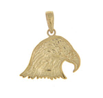 Загрузить изображение в средство просмотра галереи, 14k Yellow Gold Small Eagle Head Pendant Charm
