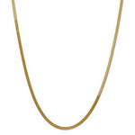 Φόρτωση εικόνας στο εργαλείο προβολής Συλλογής, 14K Yellow Gold Silky Herringbone Bracelet Anklet Choker Necklace Pendant Chain 3mm
