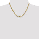 Φόρτωση εικόνας στο εργαλείο προβολής Συλλογής, 10k Yellow Gold 4.5mm Anchor Bracelet Anklet Choker Necklace Pendant Chain
