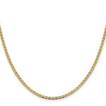 Lataa kuva Galleria-katseluun, 10k Yellow Gold 2.4mm Anchor Bracelet Anklet Choker Necklace Pendant Chain
