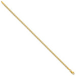 Загрузить изображение в средство просмотра галереи, 10k Yellow Gold 2.4mm Anchor Bracelet Anklet Choker Necklace Pendant Chain
