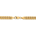 画像をギャラリービューアに読み込む, 14k Yellow Gold 6.75mm Miami Cuban Link Bracelet Anklet Choker Necklace Pendant Chain
