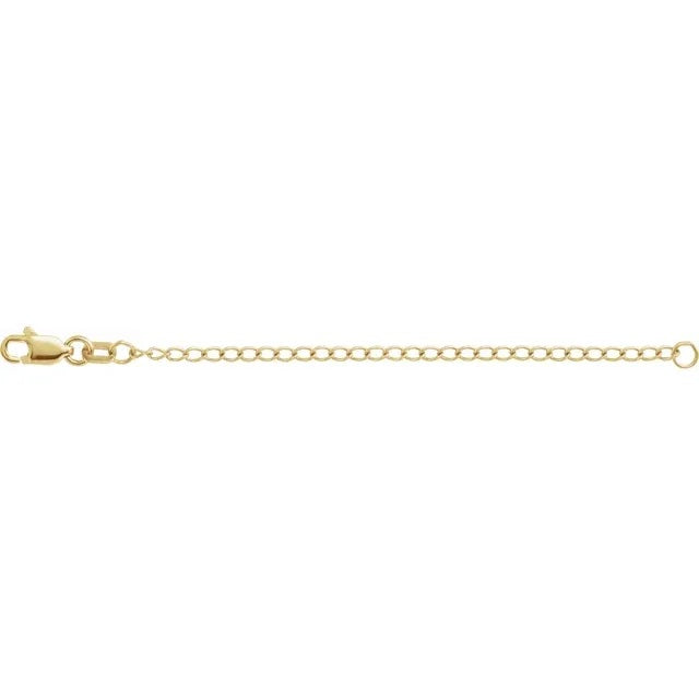 Chain Extender - 18K Solid Gold