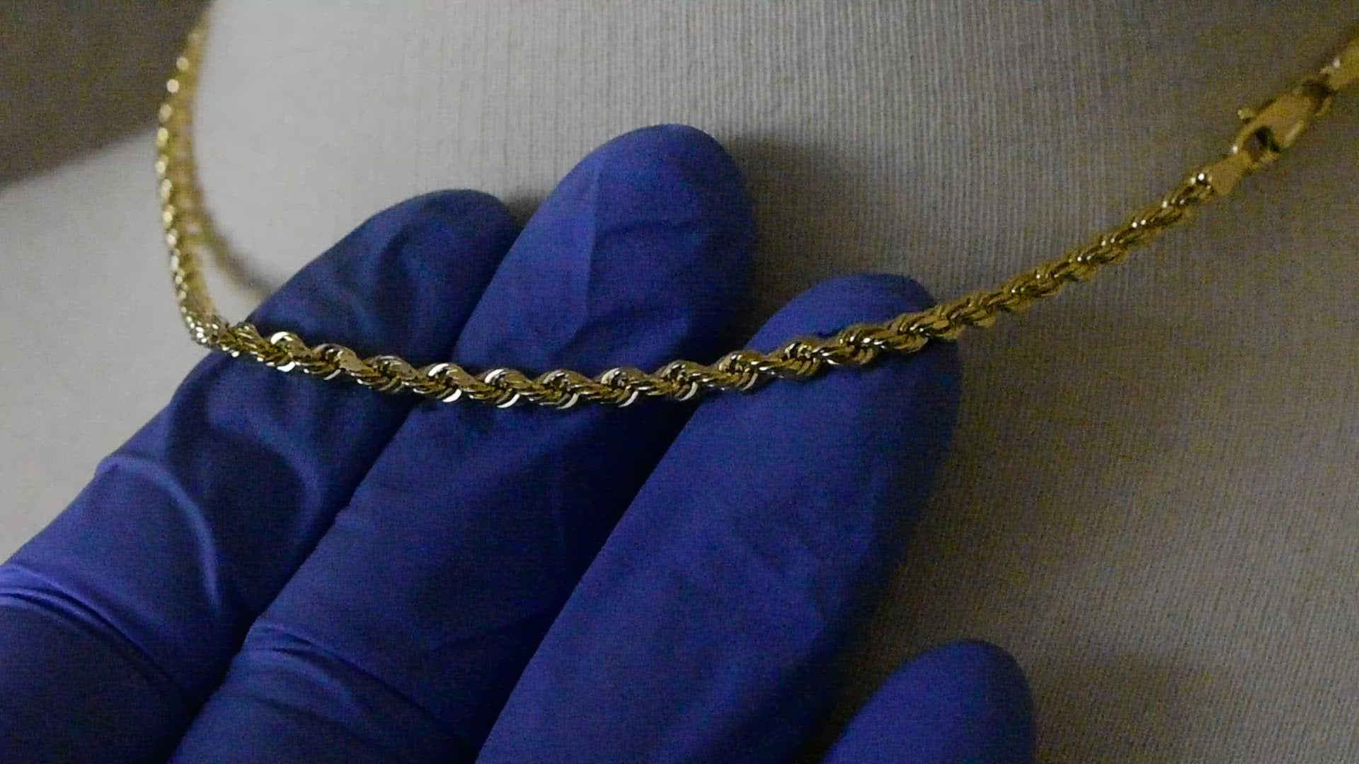 14k Yellow Gold 3.2mm Diamond Cut Rope Bracelet Anklet Necklace Pendant Chain Lobster Clasp 7 8 9 16 18 20 22 24 26 28 30 36 inches