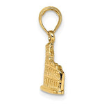 Lade das Bild in den Galerie-Viewer, 14K Yellow Gold Colosseum Rome Italy Pendant Charm
