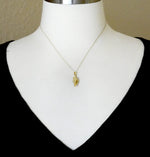 Charger l&#39;image dans la galerie, 14k Yellow Gold Conch Shell Seashell 3D Pendant Charm
