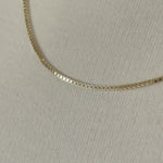 將影片載入圖庫檢視器並播放，14K Yellow Gold 1.5mm Box Bracelet Anklet Necklace Choker Pendant Chain

