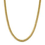 Carica l&#39;immagine nel visualizzatore di Gallery, 14K Yellow Gold 6.25mm Miami Cuban Link Bracelet Anklet Choker Necklace Pendant Chain
