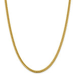 將圖片載入圖庫檢視器 14k Yellow Gold 4.25mm Miami Cuban Link Bracelet Anklet Choker Necklace Pendant Chain
