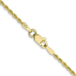 Afbeelding in Gallery-weergave laden, 10k Yellow Gold 1.5mm Diamond Cut Rope Bracelet Anklet Choker Necklace Pendant Chain
