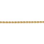 Kép betöltése a galériamegjelenítőbe: 14k Yellow Gold 3.2mm Diamond Cut Rope Bracelet Anklet Necklace Pendant Chain Lobster Clasp 7 8 9 16 18 20 22 24 26 28 30 36 inches
