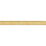 Cargar imagen en el visor de la galería, 14k Yellow Gold 6.5mm Silky Herringbone Bracelet Anklet Choker Necklace Pendant Chain
