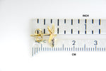 Φόρτωση εικόνας στο εργαλείο προβολής Συλλογής, 14k Yellow Gold Starfish Stud Post Push Back Earrings
