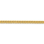 Lataa kuva Galleria-katseluun, 14k Yellow Gold 4.25mm Miami Cuban Link Bracelet Anklet Choker Necklace Pendant Chain
