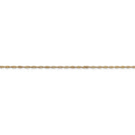 Indlæs billede til gallerivisning 14K Yellow Gold 1mm Singapore Twisted Bracelet Anklet Choker Necklace Pendant Chain
