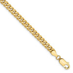 Cargar imagen en el visor de la galería, 14k Yellow Gold 4.25mm Miami Cuban Link Bracelet Anklet Choker Necklace Pendant Chain
