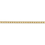 Ladda upp bild till gallerivisning, 14K Yellow Gold 2.5mm Box Bracelet Anklet Necklace Choker Pendant Chain
