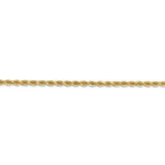 Cargar imagen en el visor de la galería, 14k Yellow Gold 2.25mm Diamond Cut Rope Bracelet Anklet Choker Necklace Chain Lobster Clasp

