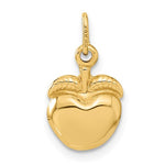 Załaduj obraz do przeglądarki galerii, 14k Yellow Gold Apple Fruit Pendant Charm
