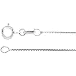 Afbeelding in Gallery-weergave laden, 18k Yellow White Gold 0.5mm Box Bracelet Anklet Choker Necklace Pendant Chain
