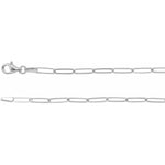Lataa kuva Galleria-katseluun, 14k Yellow Rose White Gold 2.6mm Elongated Flat Link Bracelet Anklet Choker Necklace Pendant Chain
