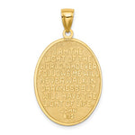 Afbeelding in Gallery-weergave laden, 14k Yellow Gold Cape Hatteras North Carolina Lighthouse John 8:12 Verse Pendant Charm
