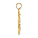 画像をギャラリービューアに読み込む, 14k Yellow Gold Seahorse Starfish Pendant Charm
