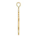 Lataa kuva Galleria-katseluun, 14k Yellow Gold Enamel Multi Color Cross Pendant Charm
