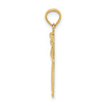 Carica l&#39;immagine nel visualizzatore di Gallery, 14k Yellow Gold Bahamas Mama Pendant Charm
