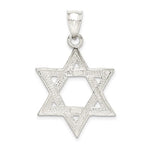 Afbeelding in Gallery-weergave laden, Sterling Silver Star of David Pendant Charm
