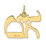 Carica l&#39;immagine nel visualizzatore di Gallery, 14k Yellow Gold Mazel Symbol Pendant Charm
