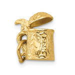 Φόρτωση εικόνας στο εργαλείο προβολής Συλλογής, 14k Yellow Gold Beer Stein Moveable 3D Pendant Charm
