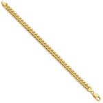 Load image into Gallery viewer, 14K Yellow Gold 6.75mm Miami Cuban Link Bracelet Anklet Choker Necklace Pendant Chain
