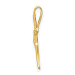 Cargar imagen en el visor de la galería, 14k Yellow Gold Starfish Chain Slide Pendant Charm
