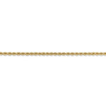 Φόρτωση εικόνας στο εργαλείο προβολής Συλλογής, 14K Yellow Gold 2.25mm Rope Bracelet Anklet Choker Necklace Pendant Chain
