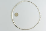 Lade das Bild in den Galerie-Viewer, Sterling Silver Gold Plated Reversible Cubetto Omega Choker Necklace Pendant Chain

